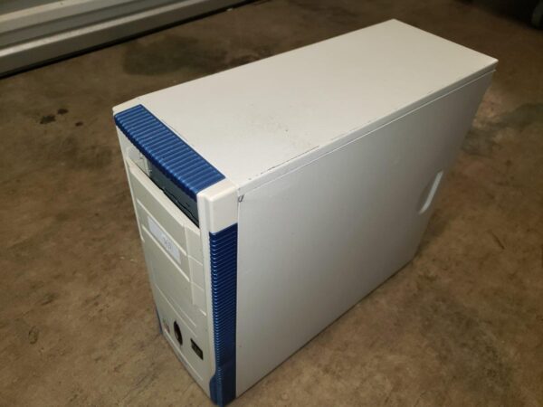 ATX computer case white