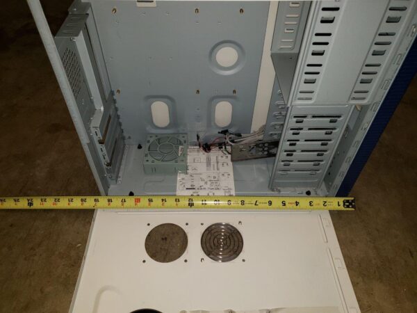 ATX computer case white