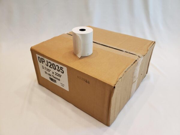 3.125" X 220' Thermal Paper, 50 rolls POS-X XR500 Clover Station Thermal paper star Cash Register POS System star tsp100 M224A TM-T88V Ruby Sapphire