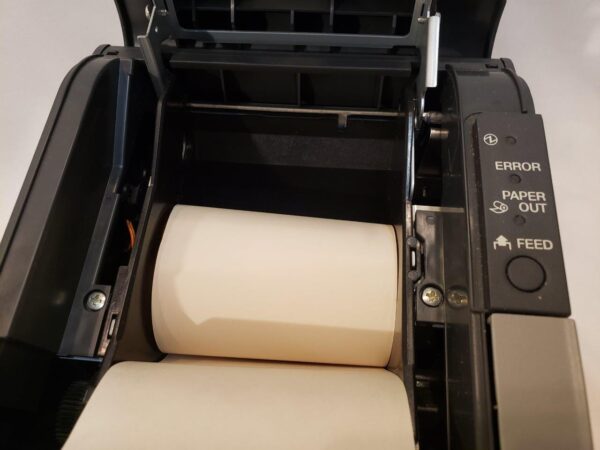 Epson TM-T88IV ReStick POS Printer, Compact Repositionable, Liner-freeThermal Label Printer. Model: M129H - Image 12