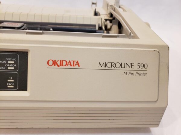 Oki MICROLINE 590 Dot Matrix Printer 24 pin Okidata