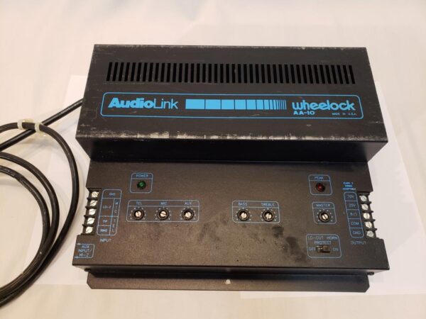 Wheelock Audiolink AA-10 Paging Amplifier 10 Watts RMS +  Inter-Tel GLX 612.1000 3 Line by 8 Station KSU - Image 43