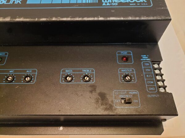 Wheelock Audiolink AA-10 Paging Amplifier 10 Watts RMS +  Inter-Tel GLX 612.1000 3 Line by 8 Station KSU - Image 45