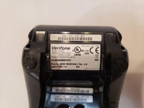 Verifone Vx520 Dial Ethernet EMV Reader M252-753-03-NAA-3 - Image 15