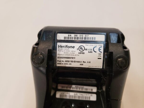 Verifone Vx520 Dial Ethernet EMV Reader M252-753-03-NAA-3 - Image 16