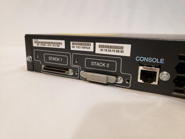 Cisco Catalyst 3750G-24TS - switch - 24 ports - Image 4