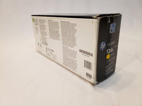 HP 124A Yellow Original LaserJet Toner Cartridge, Q6002A Genuine - Image 5