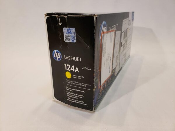 HP 124A Yellow Original LaserJet Toner Cartridge, Q6002A Genuine - Image 6