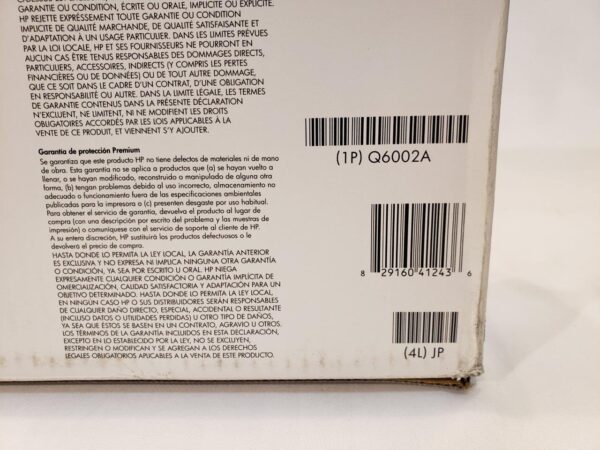HP 124A Yellow Original LaserJet Toner Cartridge, Q6002A Genuine - Image 8