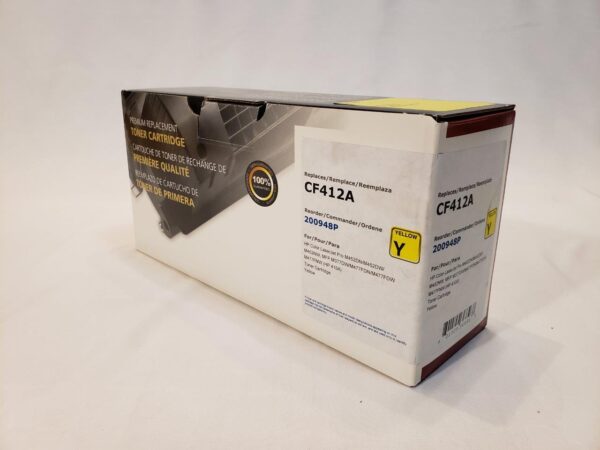 Premium Replacement 200948P Yellow Toner Cartridge for HP CF412A (HP 410A)