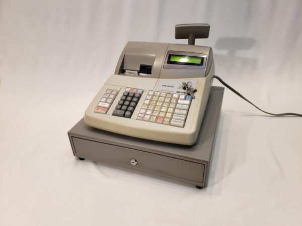 Sharp ER-A410 Electronic Cash Register ECR with Drawer and Display - Image 2