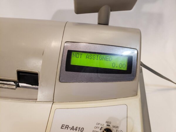 Sharp ER-A410 Electronic Cash Register ECR with Drawer and Display - Image 16