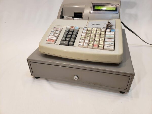 Sharp ER-A410 Electronic Cash Register ECR with Drawer and Display - Image 13