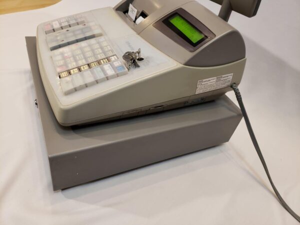 Sharp ER-A410 Electronic Cash Register ECR with Drawer and Display - Image 5
