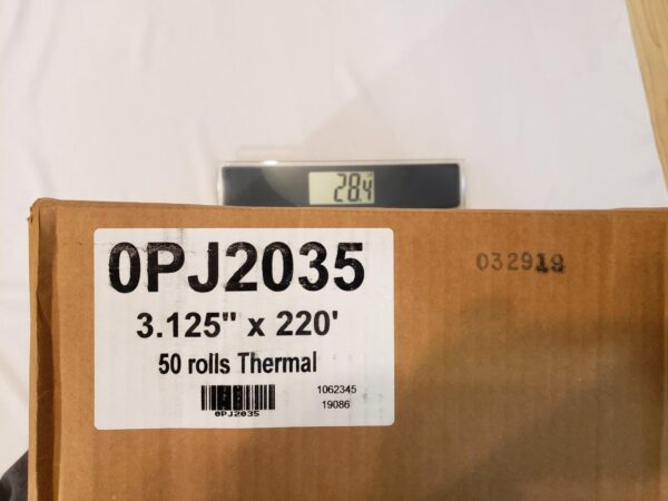 Thermal Cash Register Paper 3 1/8″ (3.125”) x 220′ Thermal Paper (50 Rolls) - Image 8