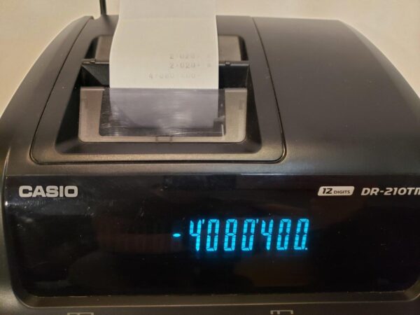 CASIO Desk-Top Printing Calculator DR-210TM - Image 9
