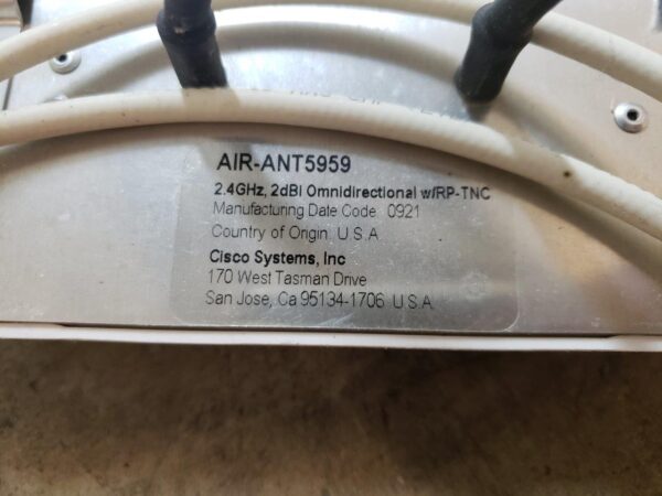 Set of 5 CISCO AIRONET 1200 SERIES AIR-AP1231G-A-K9 + Cisco AIR-ANT5959 Aironet 2 dBi Div Omnidirectional Ceiling Mount Antenna - Image 9