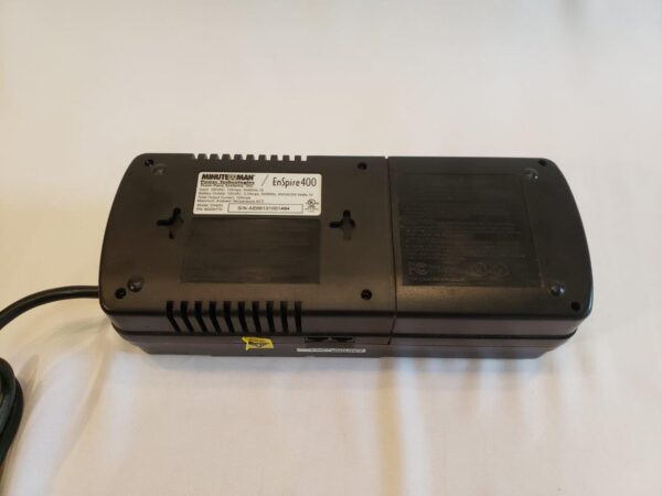 Minuteman EnSpire EN400 UPS, 200 Watt, 400 VA computer electrical battery Backup (used) - Image 6