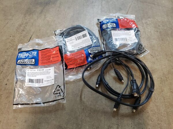 Tripp Lite P780-006 USB/PS2 Combo Cable Kit for NetController KVMSwitches B040-Series and B042-Series, 6 ft. (1.83m)