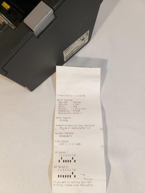 Epson TM-T88IV ReStick POS Printer IDN Interface, M129H Compact Repositionable, Liner-free Thermal Label Printer - Image 13