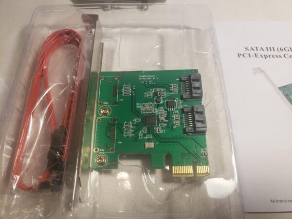 IO Crest 2 Port SATA III PCI-Express x1 Card (SY-PEX40039) - Image 7