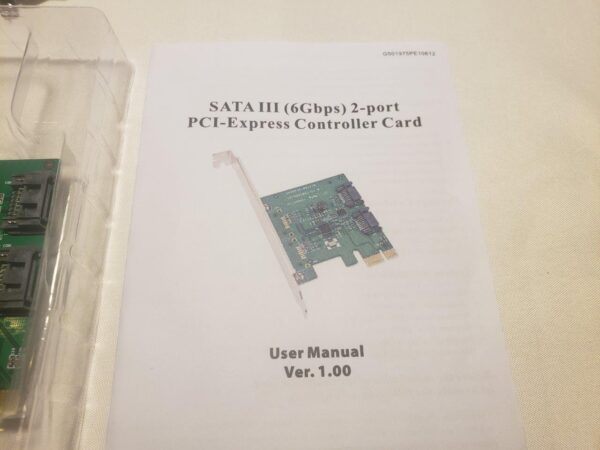 IO Crest 2 Port SATA III PCI-Express x1 Card (SY-PEX40039) - Image 8