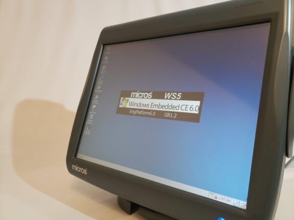 Micros Workstation 5 System Unit Touch Screen with Stand 400814-001 - Image 30