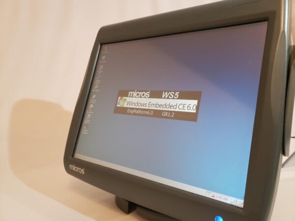 Micros Workstation 5 System Unit Touch Screen with Stand 400814-001 - Image 31