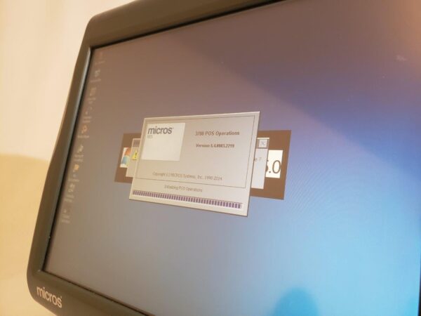 Micros Workstation 5 System Unit Touch Screen with Stand 400814-001 - Image 36
