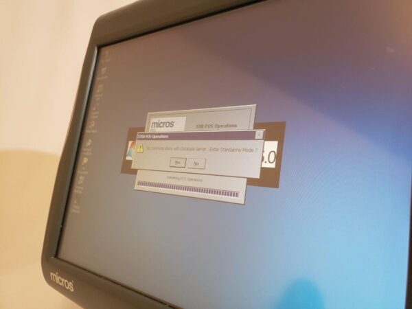 Micros Workstation 5 System Unit Touch Screen with Stand 400814-001 - Image 37