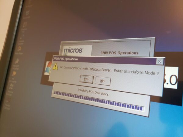Micros Workstation 5 System Unit Touch Screen with Stand 400814-001 - Image 38