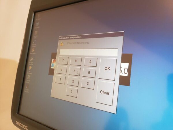 Micros Workstation 5 System Unit Touch Screen with Stand 400814-001 - Image 39