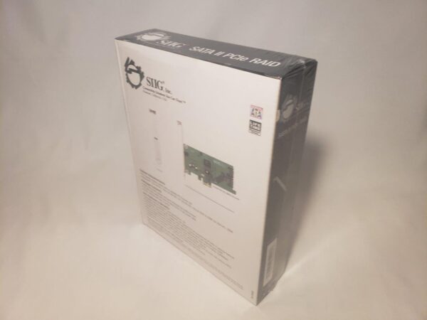 SIIG SC-SAER12-S2 SATA II PCIe Raid Controller Card 2 Port 300Mbps - Image 3
