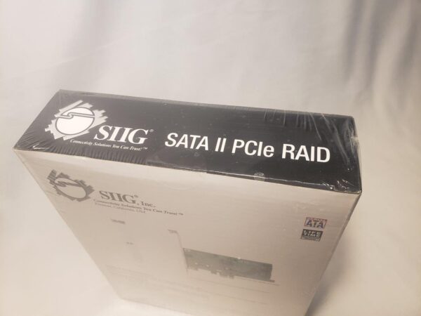 SIIG SC-SAER12-S2 SATA II PCIe Raid Controller Card 2 Port 300Mbps - Image 4