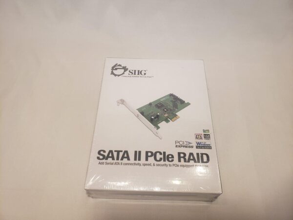 SIIG SC-SAER12-S2 SATA II PCIe Raid Controller Card 2 Port 300Mbps - Image 7