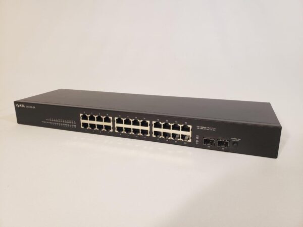 Zyxel GS1100-24 Fanless 24-Port Switch with Gigabit Option