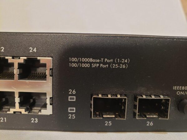 Zyxel GS1100-24 Fanless 24-Port Switch with Gigabit Option - Image 3