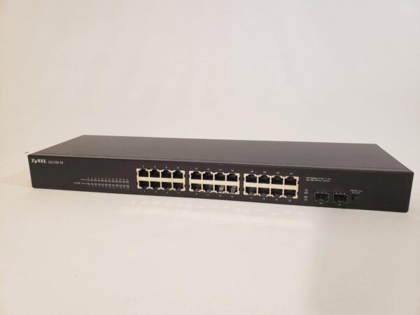 Zyxel GS1100-24 Fanless 24-Port Switch with Gigabit Option - Image 6