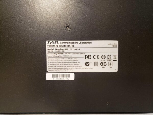 Zyxel GS1100-24 Fanless 24-Port Switch with Gigabit Option - Image 7