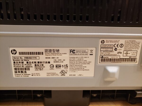 HP LaserJet Pro P1102w Laser Printer CE657A - Image 19