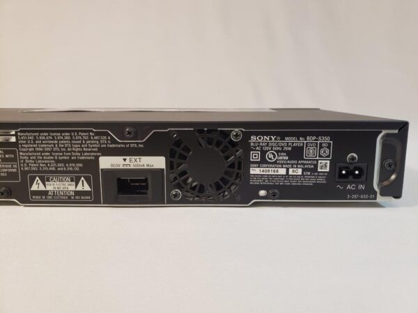 Sony BDP-S350 1080p Blu-Ray Disc Player - Image 8