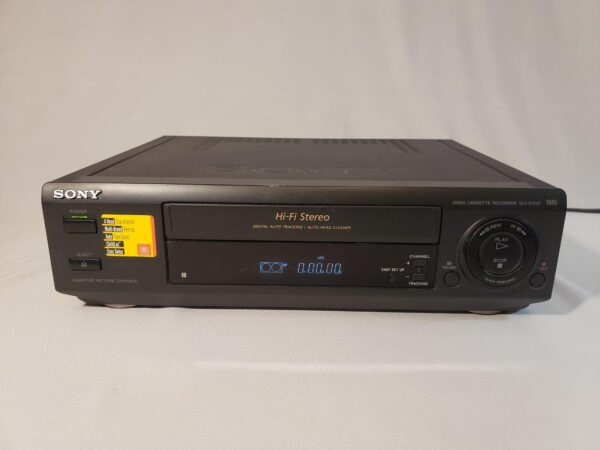 Sony SLV-675HF Video Cassette Recorder Player VCR w/ Hi Fi Stereo - Image 14