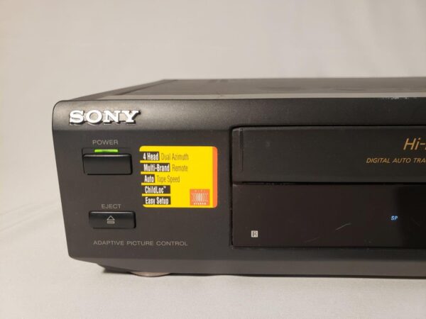 Sony SLV-675HF Video Cassette Recorder Player VCR w/ Hi Fi Stereo - Image 18