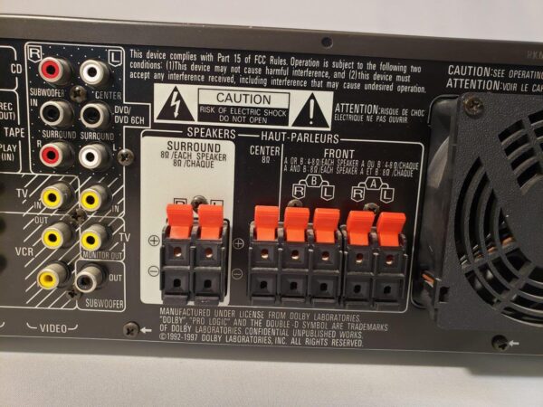 Technics SA-AX540 - AV receiver - 5.1 channel - Image 9