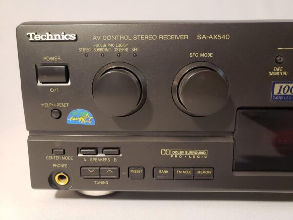 Technics SA-AX540 - AV receiver - 5.1 channel - Image 15