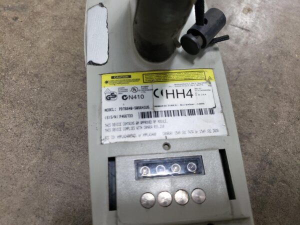 Lot of 4 Symbol PDT-6840 Portable Data Terminal Barcode Scanners + 4x Symbol CBU 3865 59942-01-00 21-32665-02 Single Slot Charger Cradle + 4 Slot Battery Charger Station 20-33569-01 + Symbol SYM04-2 p/n 50-14001-008 Power Supply Adapter - Image 11