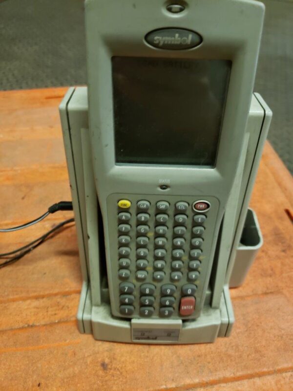 Lot of 4 Symbol PDT-6840 Portable Data Terminal Barcode Scanners + 4x Symbol CBU 3865 59942-01-00 21-32665-02 Single Slot Charger Cradle + 4 Slot Battery Charger Station 20-33569-01 + Symbol SYM04-2 p/n 50-14001-008 Power Supply Adapter - Image 27