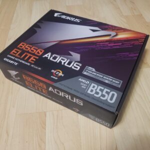 AMD B550 AORUS Motherboard with True 12+2 Phases Digital VRM, Enlarged Surface Heatsinks, PCIe 4.0 x16 Slot, Dual PCIe 4.0/3.0 x4 M.2 with One Thermal Guard, 2.5GbE LAN, RGB FUSION 2.0, Q-Flash Plus