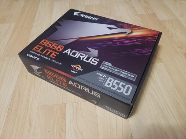 AMD B550 AORUS Motherboard with True 12+2 Phases Digital VRM, Enlarged Surface Heatsinks, PCIe 4.0 x16 Slot, Dual PCIe 4.0/3.0 x4 M.2 with One Thermal Guard, 2.5GbE LAN, RGB FUSION 2.0, Q-Flash Plus