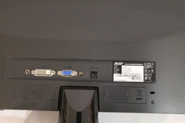 Acer S200HL 20" 1600x900 16:9 Widescreen LED Backlit LCD Monitor - Image 8
